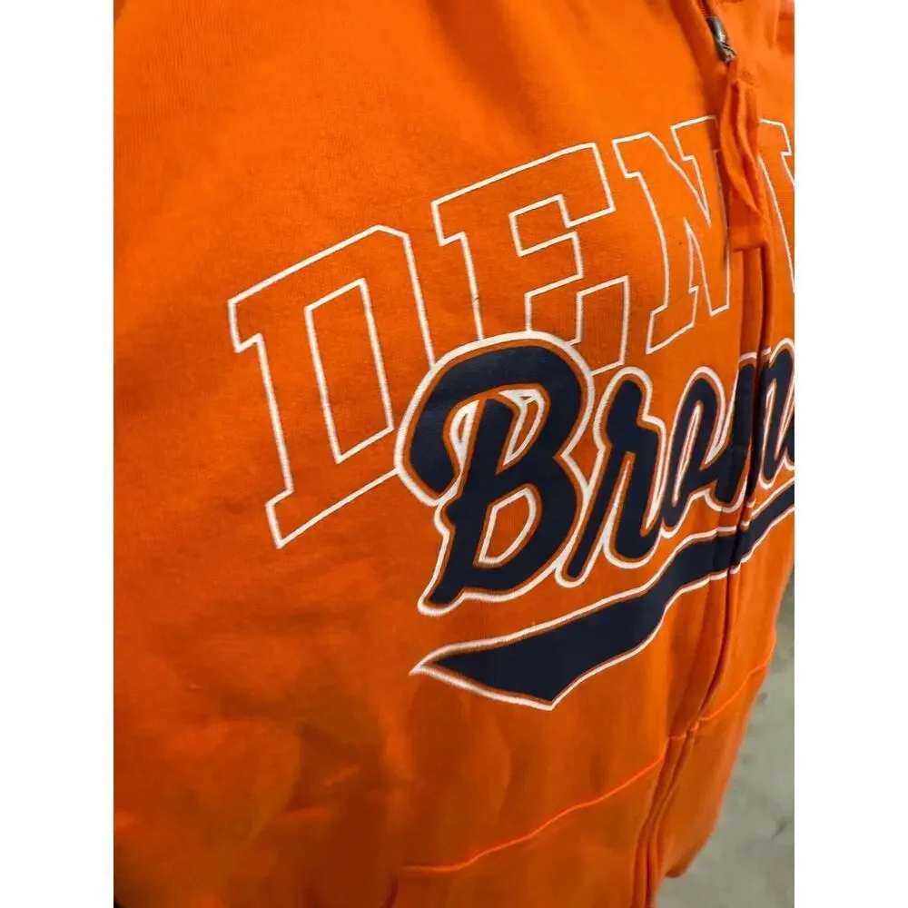 Denver‎ Broncos NFL Men's Graphic T-Shirt and Hoodie Combo Pack NEW SZ L LARGE